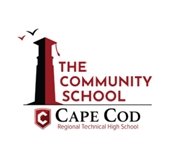 Red lighthouse with graduation cap on top