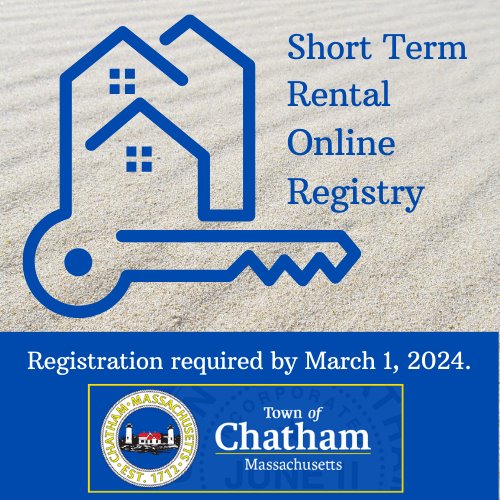 Short Term Rental Online Registration required by March 1, 2024