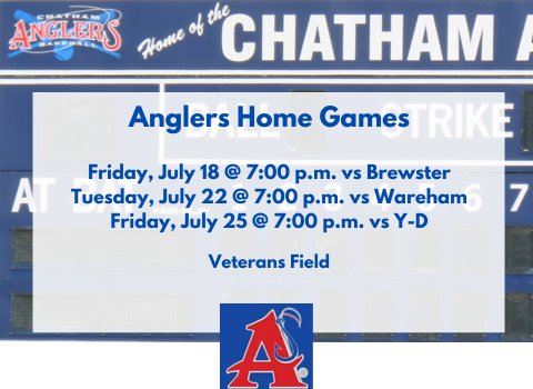 Angler's Home Game Schedule