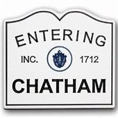 entering Chatham sign