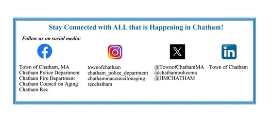 Town social media accounts