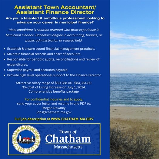 Help wanted Assistant Town Accountant