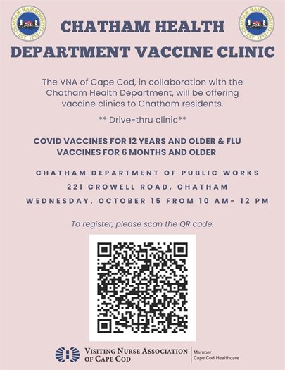 Chatham Vaccination Clinic October 15