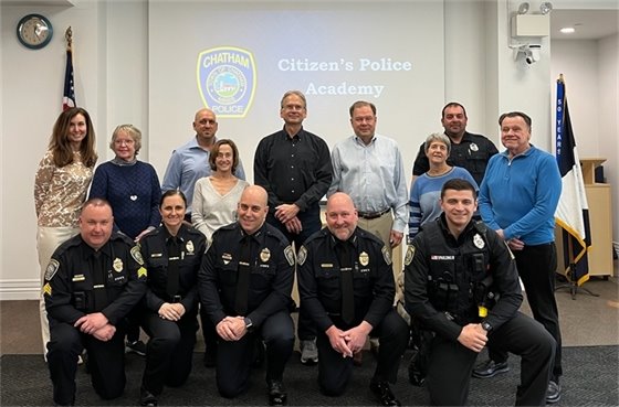 Citizen Police Academy graduates and members of the CPD