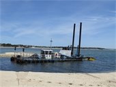 Barnstable County dredge at Mill Creek