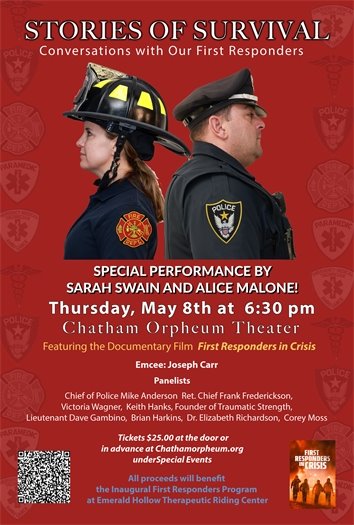 Stories of Survival May 8th at the Orpheum