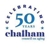 Chatham Council on Aging 50th Anniversary logo
