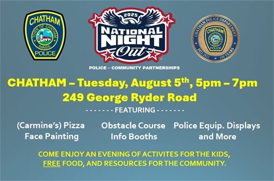 National Night Out August 5th