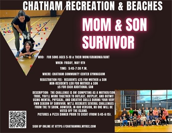 Mom & Son Survivor at the Community Center