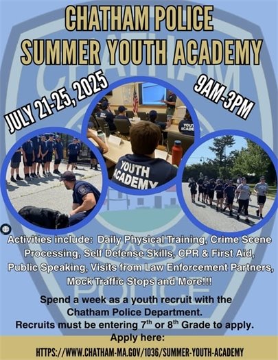 Summer Youth Police Academy begins July 21
