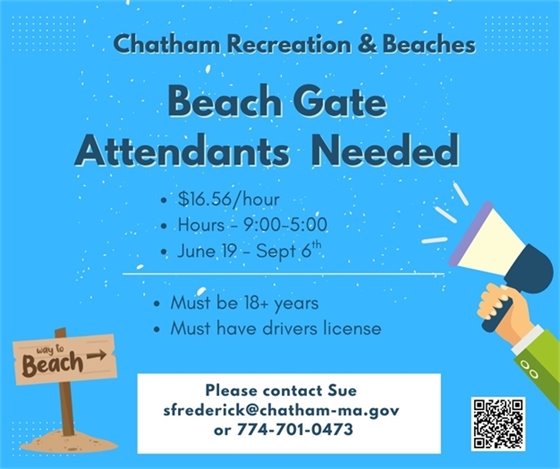 Beach Gate Attendents Wanted