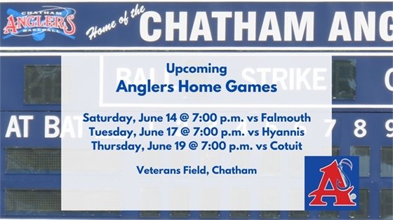 Chatham Angler's home game schedule