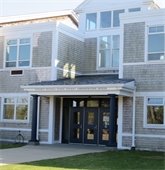 Entrance at the Monomoy Regional Middle School
