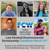 Friends of Chatham Waterways Scholarship Announcement