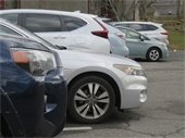 Cars parked in a parking lot