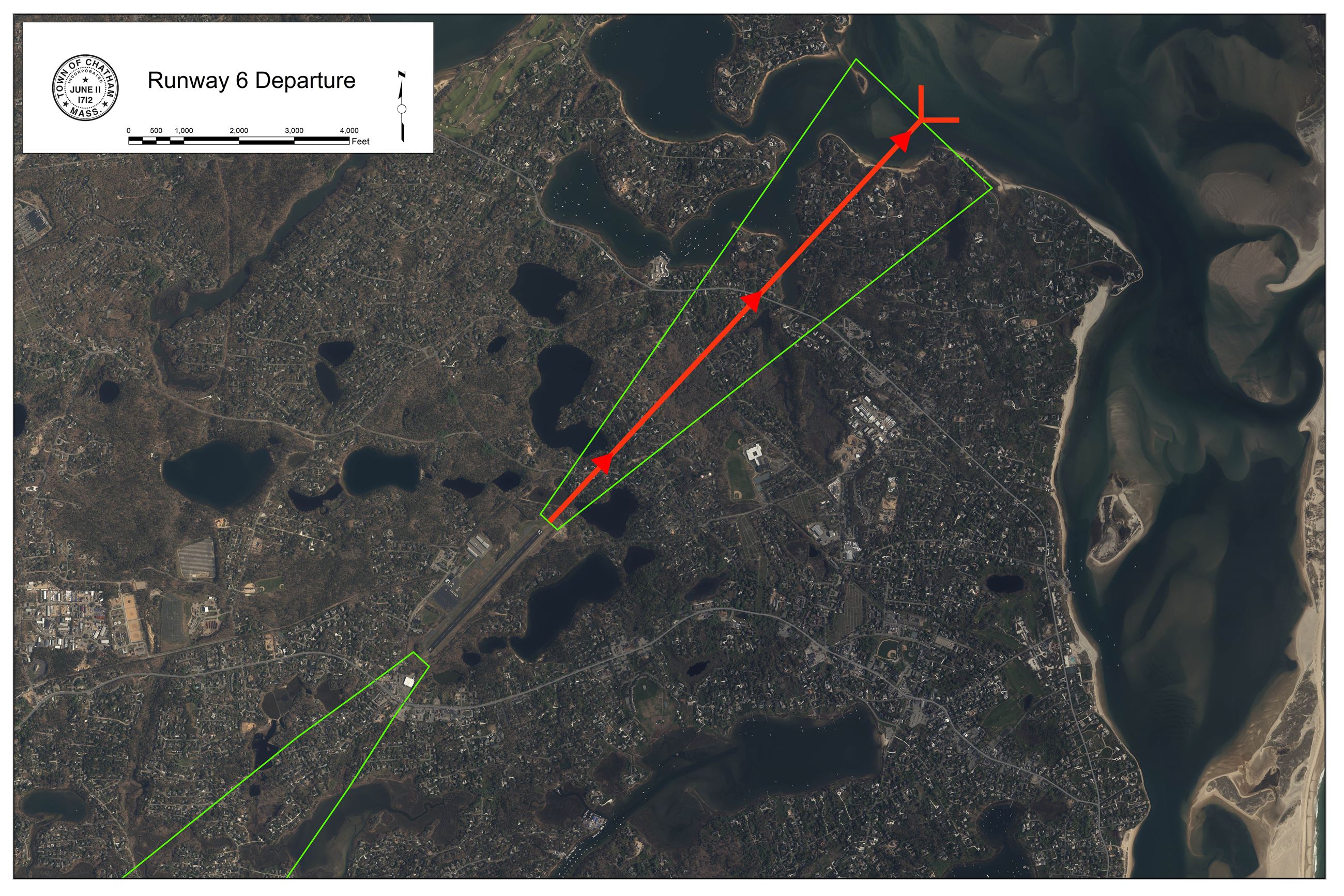 Runway 6 Departure with approach